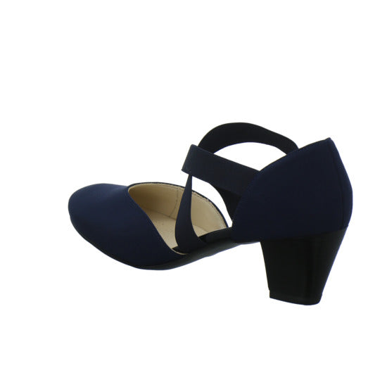Ara Toulouse Ballerina u. Pumps Dunkelblau - 360° Ansicht