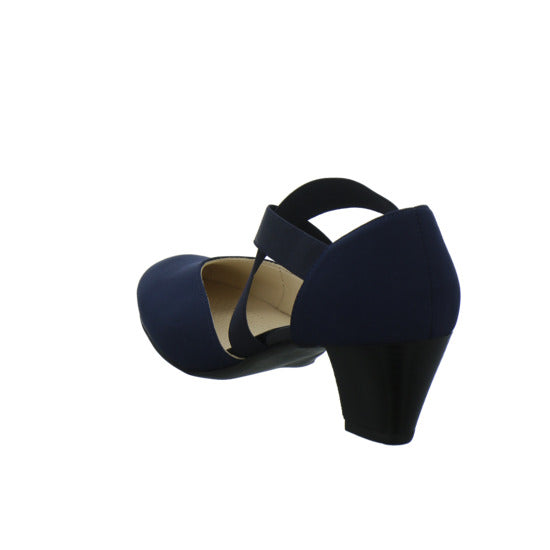 Ara Toulouse Ballerina u. Pumps Dunkelblau - 360° Ansicht