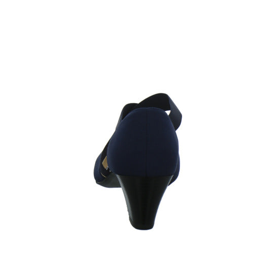 Ara Toulouse Ballerina u. Pumps Dunkelblau - 360° Ansicht
