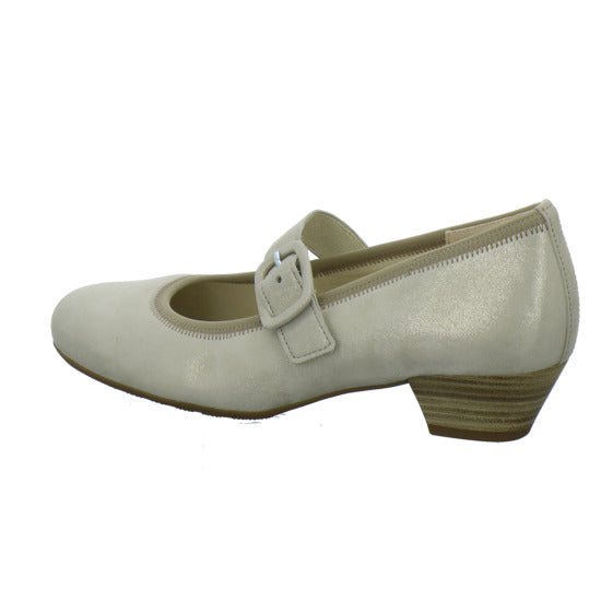 Gabor Comfort Ballerina u. Pumps Beige - 360° Ansicht