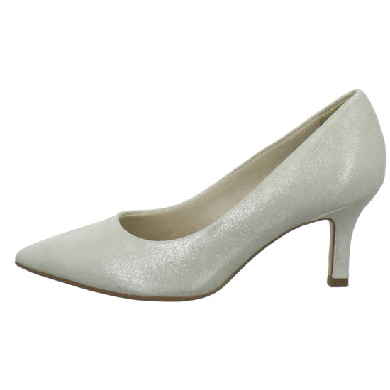Tamaris Ballerina u. Pumps Damen Silber