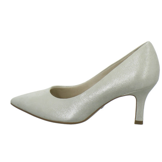 Tamaris Ballerina u. Pumps Damen Silber