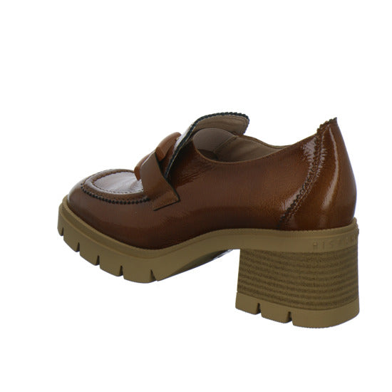 Hispanitas Ballerina u. Pumps Mittelbraun - 360° Ansicht