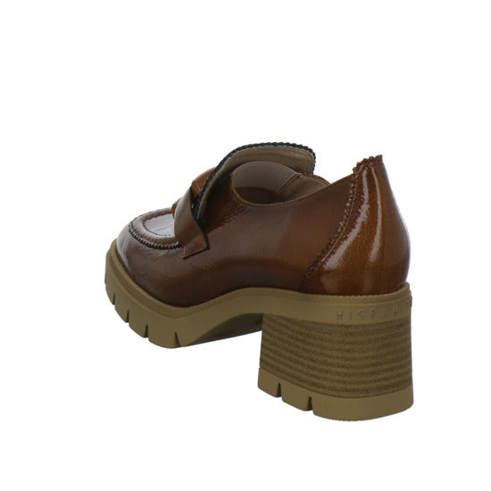 Hispanitas Ballerina u. Pumps Mittelbraun - 360° Ansicht