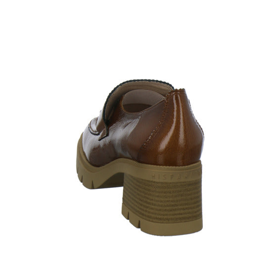 Hispanitas Ballerina u. Pumps Mittelbraun - 360° Ansicht