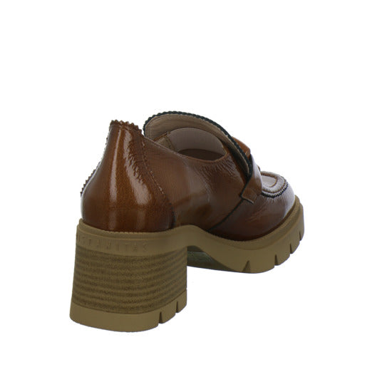 Hispanitas Ballerina u. Pumps Mittelbraun - 360° Ansicht