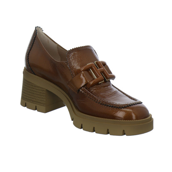 Hispanitas Ballerina u. Pumps Mittelbraun - 360° Ansicht