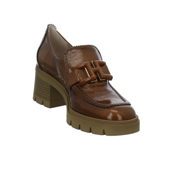 Hispanitas Ballerina u. Pumps Mittelbraun - 360° Ansicht