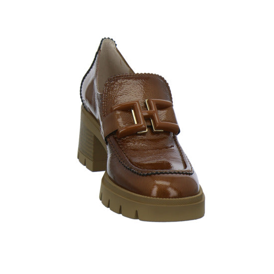 Hispanitas Ballerina u. Pumps Mittelbraun - 360° Ansicht