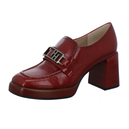 Hispanitas Ballerina u. Pumps Rot - 360° Ansicht