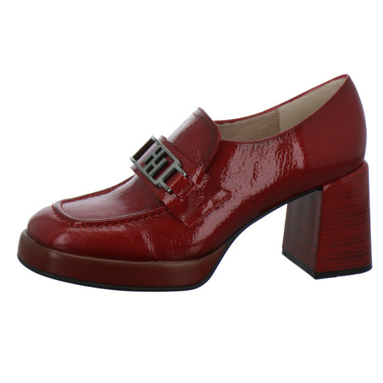 Hispanitas Ballerina u. Pumps Rot - 360° Ansicht