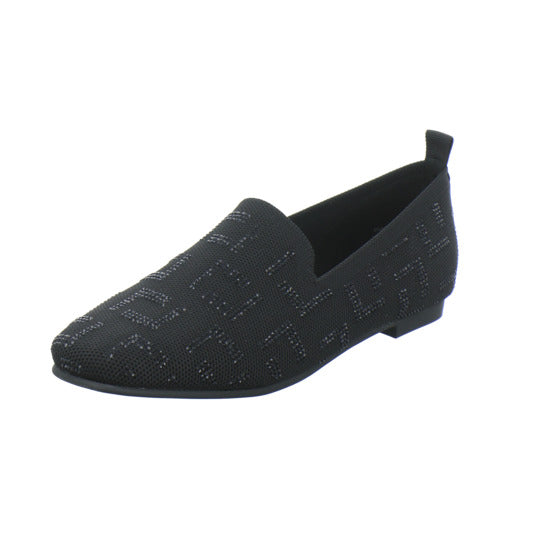 La Strada Slipper Schwarz - 360° Ansicht