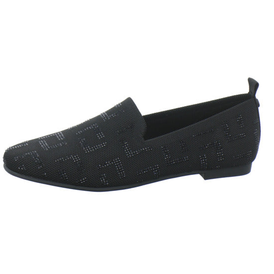 La Strada Slipper Schwarz - 360° Ansicht