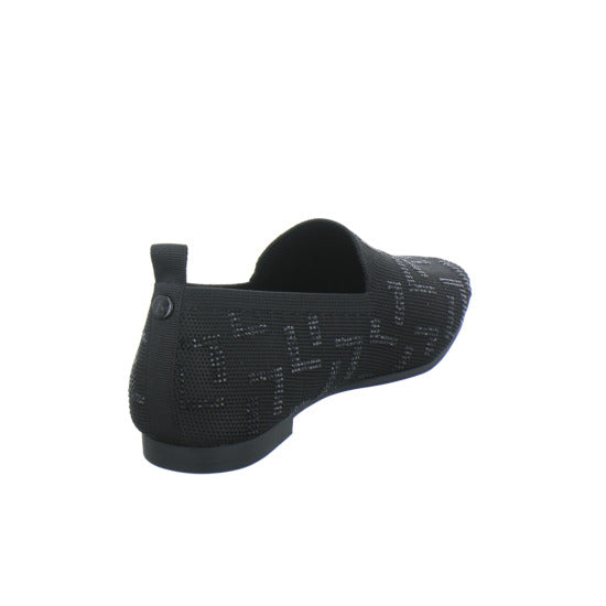 La Strada Slipper Schwarz - 360° Ansicht