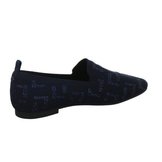 La Strada Slipper Damen Dunkelblau