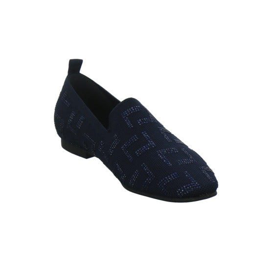 La Strada Slipper Damen Dunkelblau