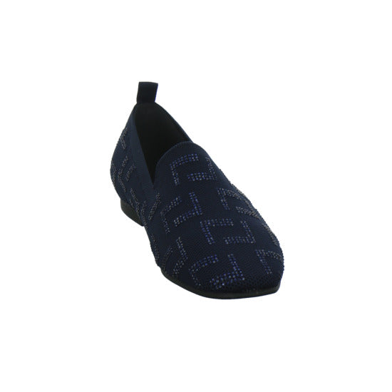 La Strada Slipper Damen Dunkelblau
