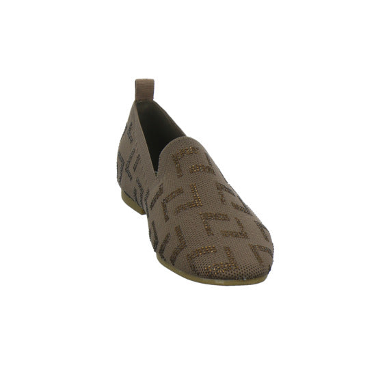 La Strada Slipper Damen Dunkelbraun
