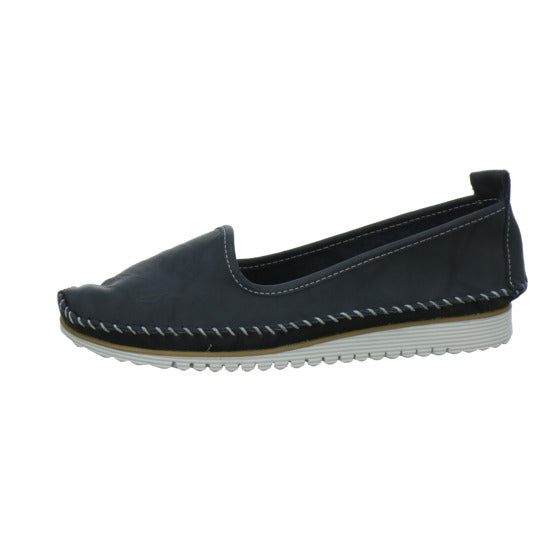 Andrea Conti Slipper Dunkelblau - 360° Ansicht