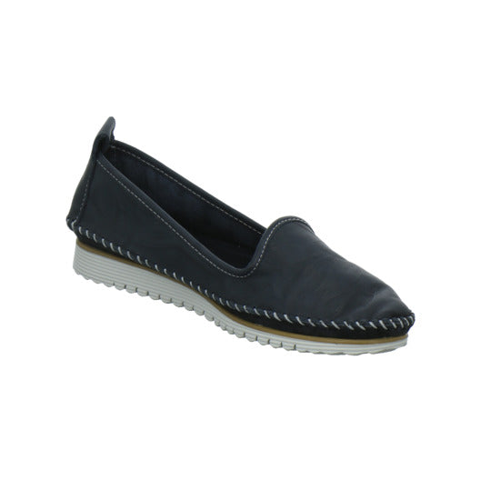 Andrea Conti Slipper Dunkelblau - 360° Ansicht