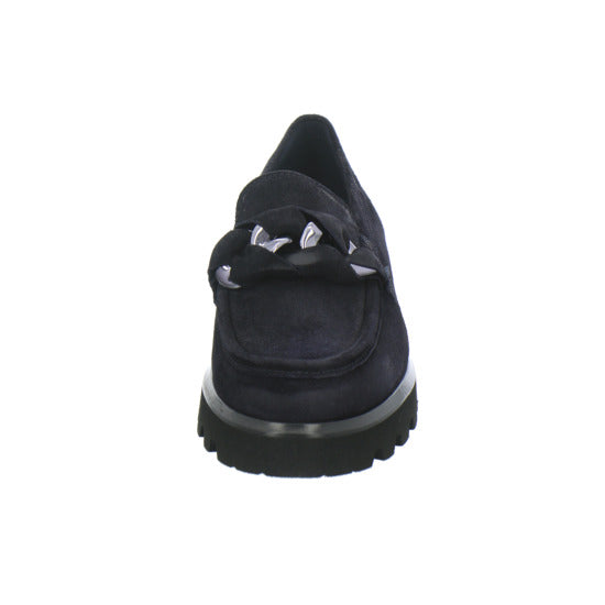 Sioux Meredira 727 H Slipper Dunkelblau - 360° Ansicht