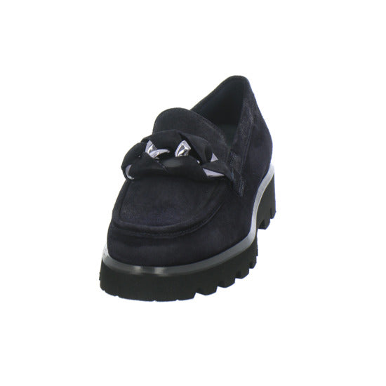 Sioux Meredira 727 H Slipper Dunkelblau - 360° Ansicht