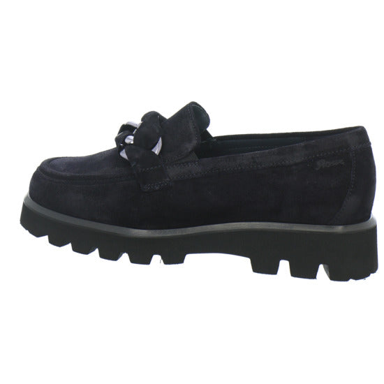 Sioux Meredira 727 H Slipper Dunkelblau - 360° Ansicht