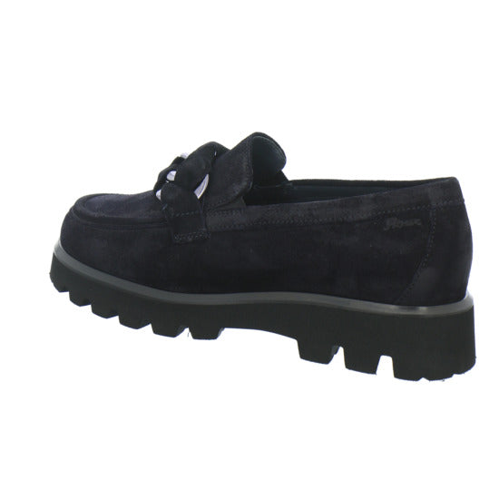 Sioux Meredira 727 H Slipper Dunkelblau - 360° Ansicht
