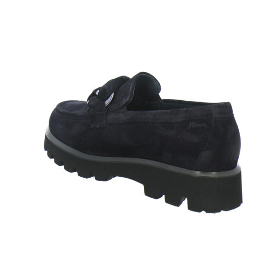 Sioux Meredira 727 H Slipper Dunkelblau - 360° Ansicht