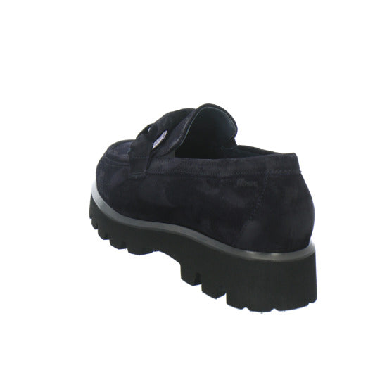 Sioux Meredira 727 H Slipper Dunkelblau - 360° Ansicht