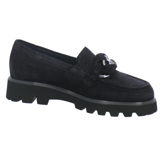 Sioux Meredira 727 H Slipper Dunkelblau - 360° Ansicht