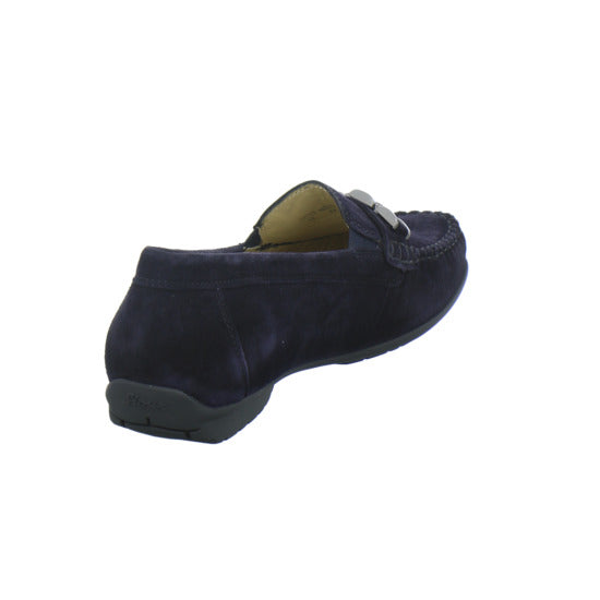 Sioux Corticia Slipper Dunkelblau - 360° Ansicht