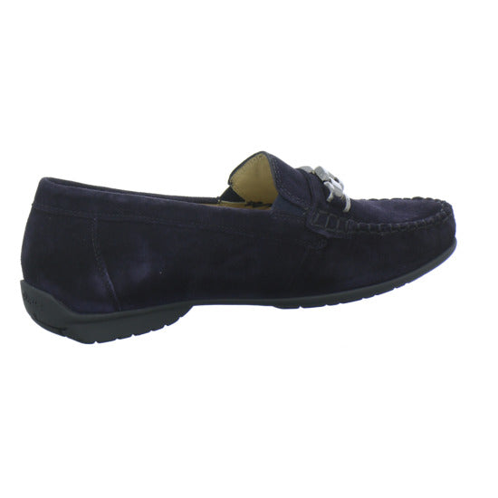 Sioux Corticia Slipper Dunkelblau - 360° Ansicht