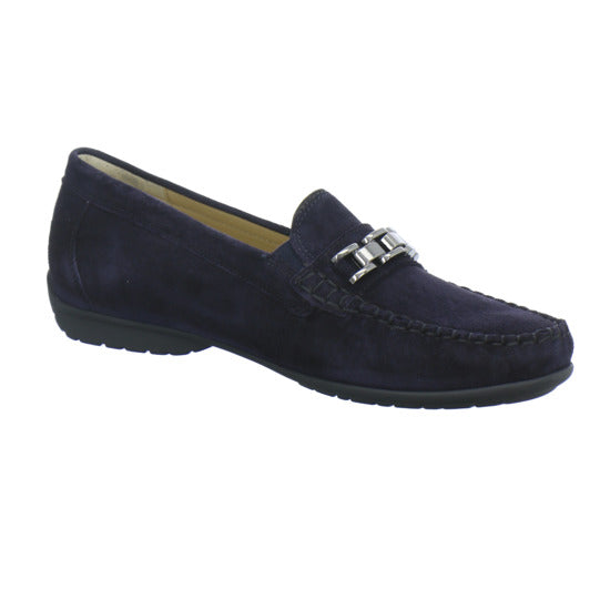 Sioux Corticia Slipper Dunkelblau - 360° Ansicht