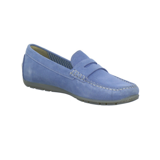 Sioux Carmona Slipper Hellblau - 360° Ansicht