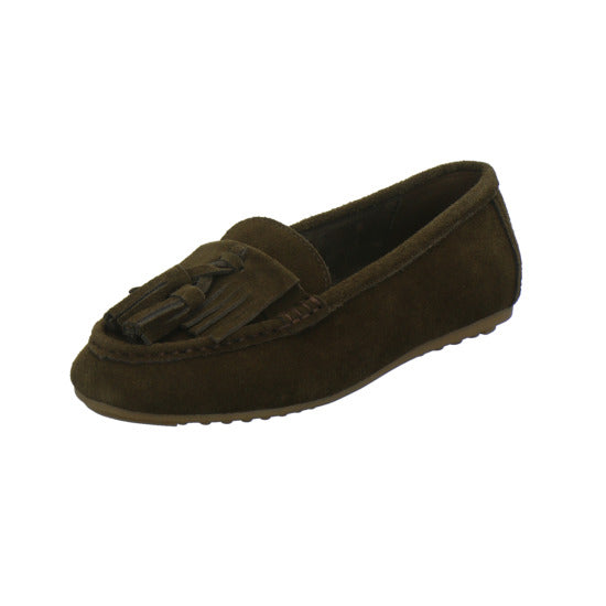 Poelman Slipper Damen Dunkelbraun