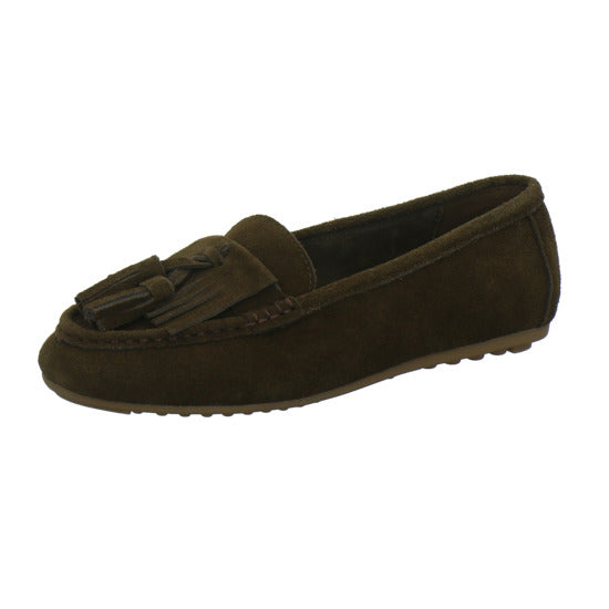 Poelman Slipper Damen Dunkelbraun