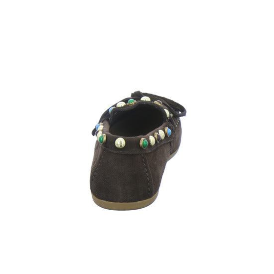Inuovo Slipper Damen Dunkelbraun