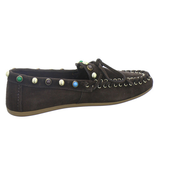 Inuovo Slipper Damen Dunkelbraun