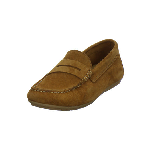 Marc O` Polo Selma Slipper Mittelbraun - 360° Ansicht