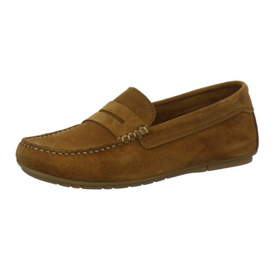 Marc O` Polo Selma Slipper Mittelbraun - 360° Ansicht