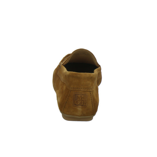 Marc O` Polo Selma Slipper Mittelbraun - 360° Ansicht