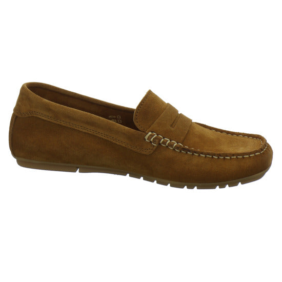 Marc O` Polo Selma Slipper Mittelbraun - 360° Ansicht