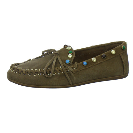 Inuovo Slipper Damen Mittelbraun