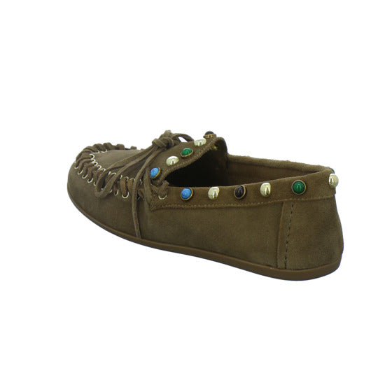 Inuovo Slipper Damen Mittelbraun