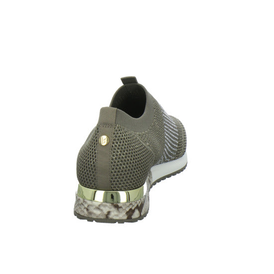 La Strada Slipper Damen taupe