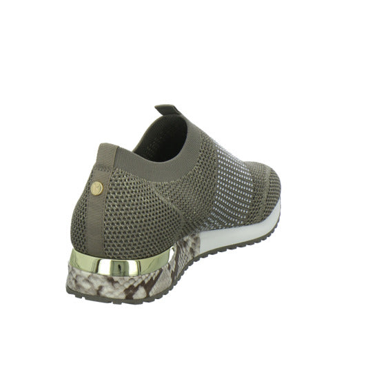 La Strada Slipper Damen taupe