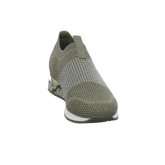La Strada Slipper Damen taupe