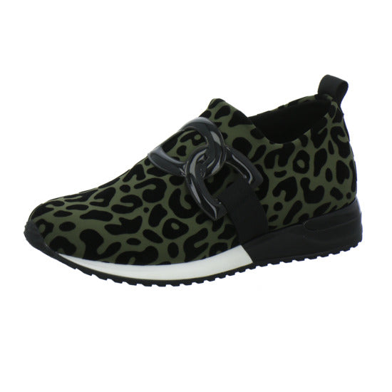 La Strada Slipper oliv - 360° Ansicht