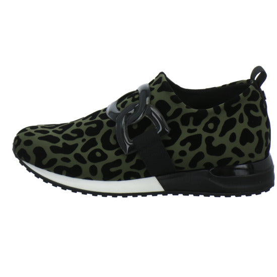 La Strada Slipper oliv - 360° Ansicht